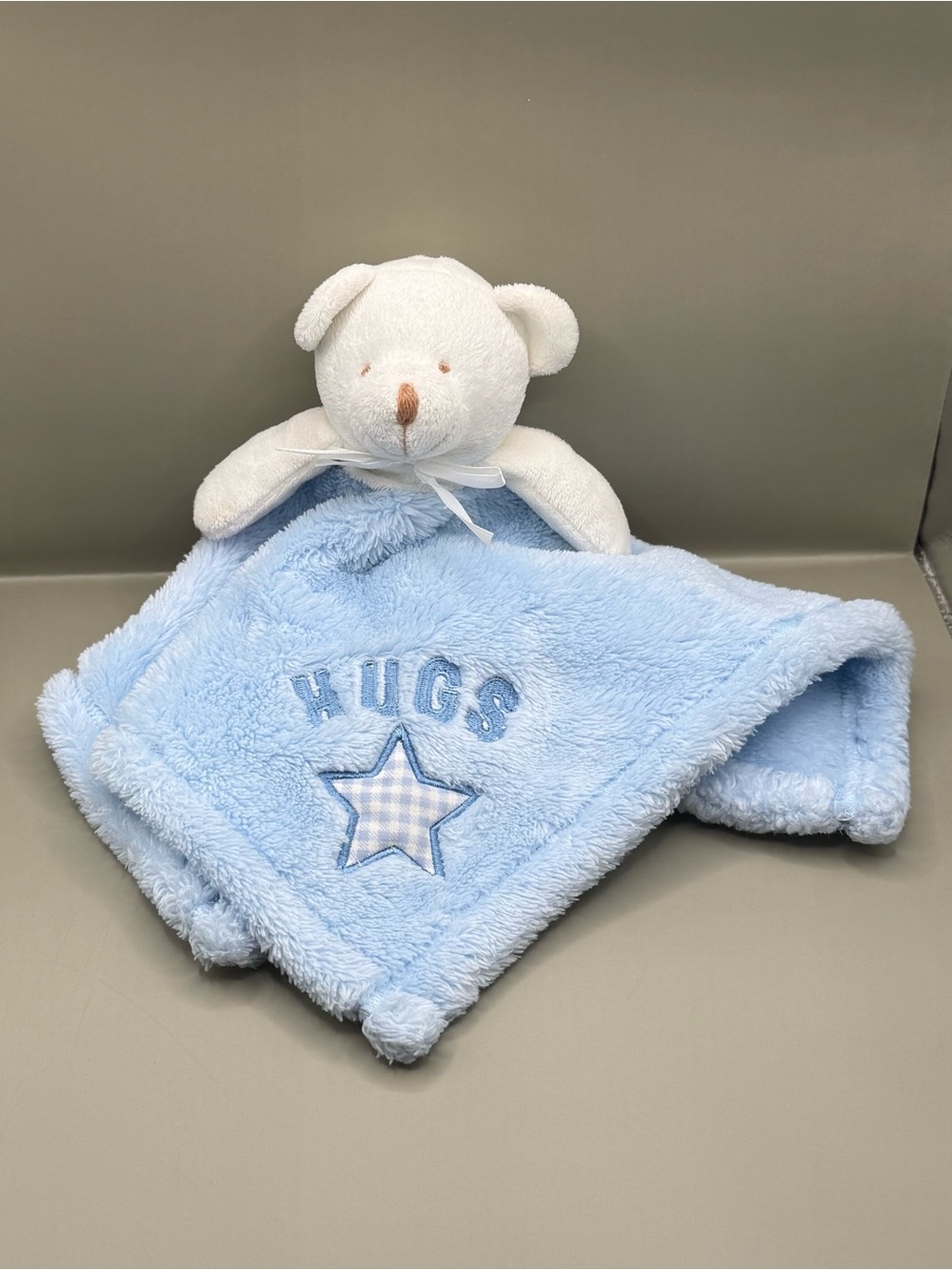 Baby Gear Baby Hugs Bear Lovey Security Blanket Plush Stuffed Animal